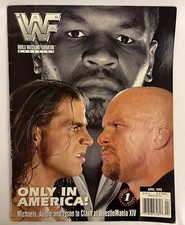 Wwf magazine april for sale  Littleton