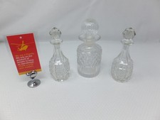 Mini glass decanters for sale  STEVENAGE