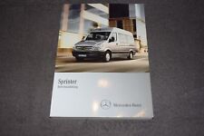 Betriebsanleitung Bedienungsanleitung Mercedes Baureihe 906 Sprinter unbenutzt comprar usado  Enviando para Brazil