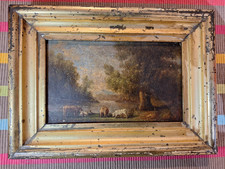 Tableau ancien huile d'occasion  Vallon-en-Sully