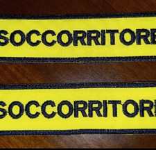 Patch soccorritore tessuto usato  Gattico-Veruno