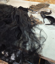Maleficent costume girls for sale  PETERSFIELD