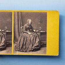 Early portrait stereoview for sale  Shipping to Ireland