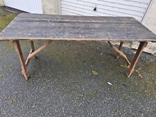 Vintage pine trestle for sale  PLYMOUTH