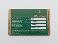 Rolex guarantee warranty usato  Corropoli