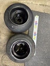Duas rodas de corrida de kart padrão americano 6” diâmetro com pneus Drift Trike comprar usado  Enviando para Brazil