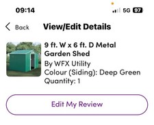 Metal shed door for sale  CHORLEY