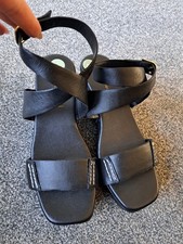 Black genuine leather for sale  WESTON-SUPER-MARE