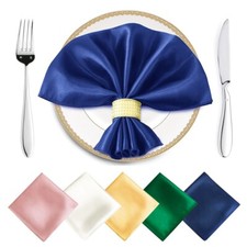 Plain napkins polyester for sale  UK