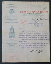 Invoice reims 1909 d'occasion  Expédié en Belgium