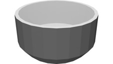 Reversible lens hood usato  Italia