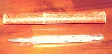 Ddr thermometer rotbrauner gebraucht kaufen  Annaberg-Buchholz, Mildenau