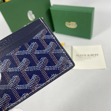 Usado, Porta-cartões Goyard Saint Sulpice azul marinho comprar usado  Enviando para Brazil