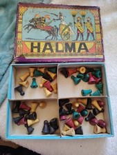Vintage halma pieces for sale  WHITCHURCH