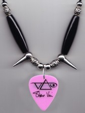 Colar Steve Vai Signature hieróglifo rosa palheta guitarra - turnê 2003 comprar usado  Enviando para Brazil