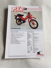 Honda pxr50 motorcycle for sale  LEICESTER