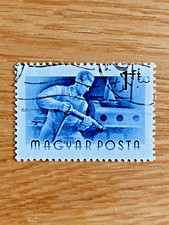 Francobollo postale ungheria usato  Vasto