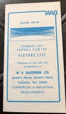 Coventry city fixture for sale  BUXTON
