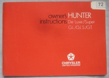 1971 chrysler hunter for sale  DARWEN