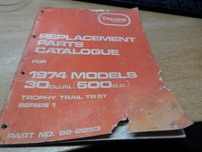 Triumph replacement parts for sale  NORTHWICH