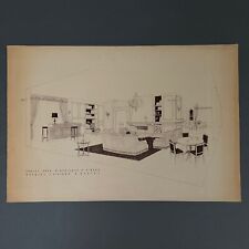 Architect drawing 20th d'occasion  Expédié en Belgium