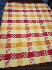 Tablecloth vtg yellow for sale  Ocklawaha