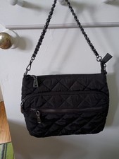 Black quilted bag for sale  West Islip