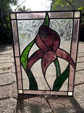 Vtg leaded stained for sale  West Palm Beach