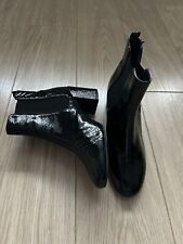 Black patent heeled for sale  BOLTON