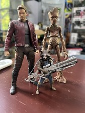 S.H.Figuarts Rocket Raccoon + Star Lord + ML Groot Avengers / Infinity War EUA, usado comprar usado  Enviando para Brazil