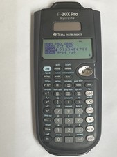 Texas instruments 30x for sale  HARTLEPOOL