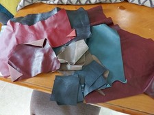 900g leather scraps for sale  DORKING