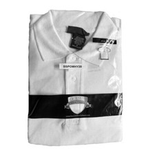 Uniforme escolar manga curta pique camisa polo juvenil tamanho 20 branca unissex comprar usado  Enviando para Brazil