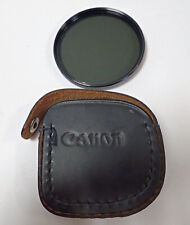 FILTRO DE DENSIDADE NATURAL CANON 72mm ND X4 COM ESTOJO DE COURO USADO ANTERIORMENTE comprar usado  Enviando para Brazil