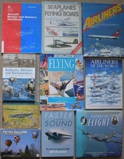 Aviation aircraft books. for sale  CARLISLE
