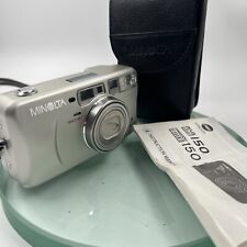 Câmera de Filme Compacta Minolta Riva Zoom 150 - Cinza - Bolsa Multi AF # TESTADO# 481 comprar usado  Enviando para Brazil