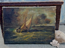Vintage impressionist oil for sale  LEE-ON-THE-SOLENT