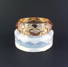 ALAMOULD MOLDE DE SILICONE TRANSPARENTE, (MB082) PULSEIRA EM FORMA DE CRISTAL , usado comprar usado  Enviando para Brazil