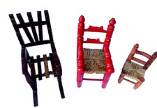 Vintage doll chairs for sale  Garland