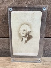 Foto antiga de cartão de gabinete George Washington com estojo McAllister & Bro Philadelphia comprar usado  Enviando para Brazil
