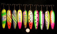 Novas 4 3/4" colheres de pesca de truta salmão downrigger comprar usado  Enviando para Brazil