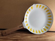 Frigideira vintage Cathrineholm MCM esmalte amarelo lótus 9 polegadas comprar usado  Enviando para Brazil