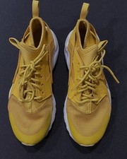 Nike Air Huarache Run Ultra Mineral Amarillo Blanco 847569-700 Talla = 4.5Y o 6W segunda mano  Embacar hacia Mexico