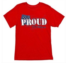 Usado, Camiseta masculina macia Blue Theory Americana "Proud to be American", P, M, G, VERMELHA comprar usado  Enviando para Brazil