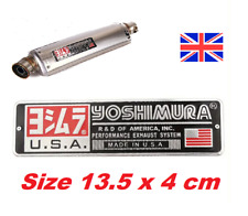 Yoshimura usa exhaust for sale  NEW ROMNEY