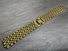Pulseira de relógio Tissot T970.666N pulseira de aço cor ouro 18mm, elos para Tissuet comprar usado  Enviando para Brazil