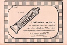 Kalodont zahnpasta sarg gebraucht kaufen  Deutschland
