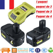 Batterie ryobi 18v d'occasion  Expédié en France