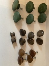 Lote de 18 perillas de madera vintage - herrajes para muebles  segunda mano  Embacar hacia Mexico
