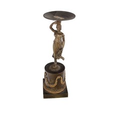 Portacandela bronzo xix usato  Cambiago